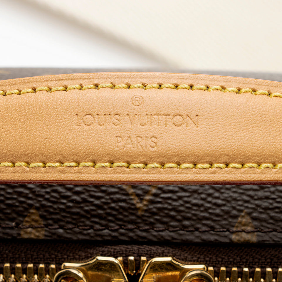 Louis Vuitton Monogram Canvas Utility Bag (SHF-20456)