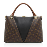 Louis Vuitton Monogram Canvas V Tote MM (SHF-xfJRm0)