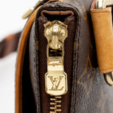Louis Vuitton Monogram Canvas Valmy Pochette Messenger Bag (SHF-21364)