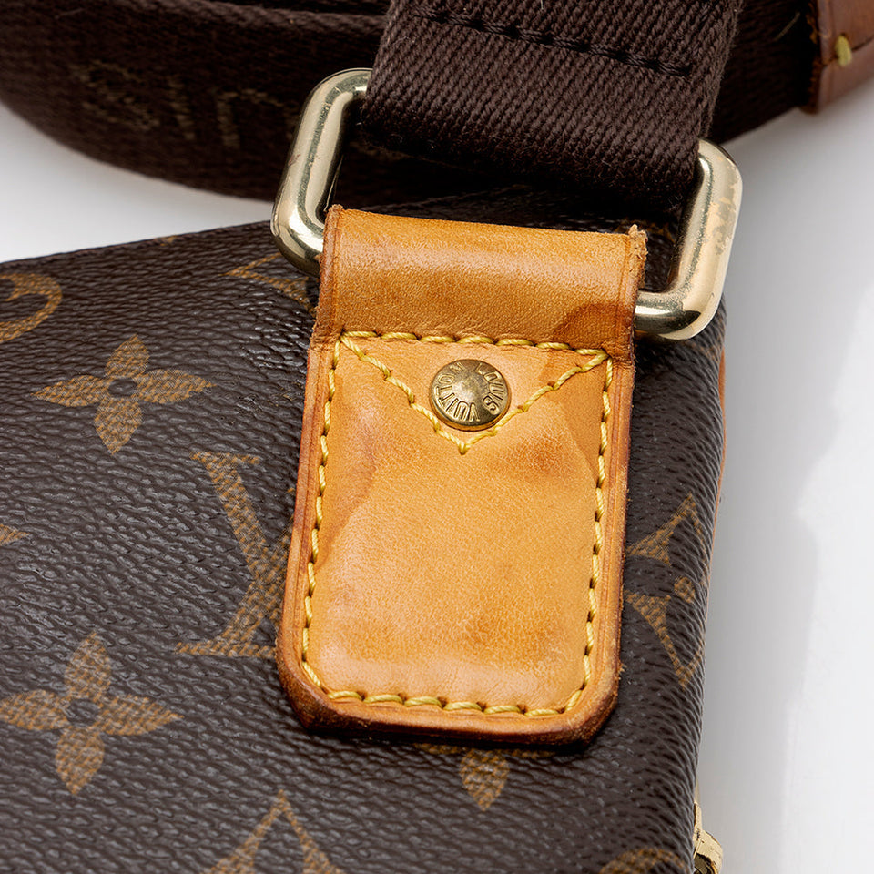 Louis Vuitton Monogram Canvas Valmy Pochette Messenger Bag (SHF-21364)