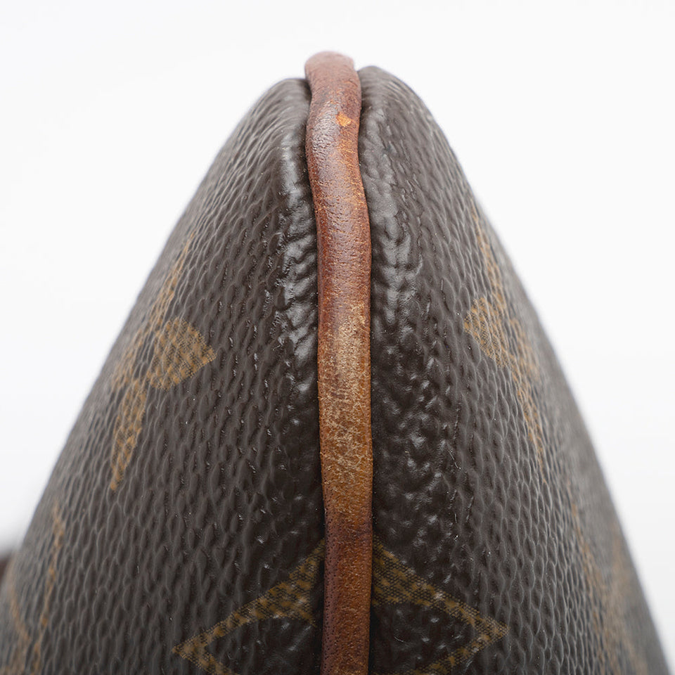 Louis Vuitton Monogram Canvas Valmy Pochette Messenger Bag (SHF-21364)