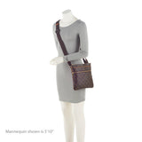 Louis Vuitton Monogram Canvas Valmy Pochette Messenger Bag (SHF-21364)