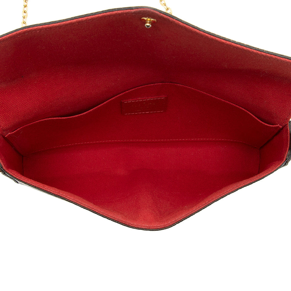 Louis Vuitton Monogram Canvas World Tour Felicie Pochette (SHF-21402)