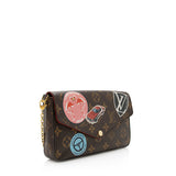 Louis Vuitton Monogram Canvas World Tour Felicie Pochette (SHF-21402)