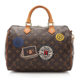 Louis Vuitton Monogram Canvas World Tour Speedy Bandouliere 30 Satchel (SHF-BIQxNQ)