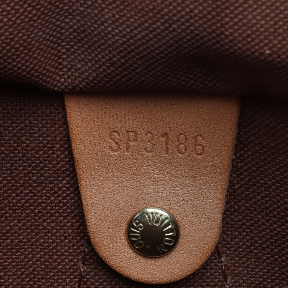 Louis Vuitton Monogram Canvas World Tour Speedy Bandouliere 30 Satchel (SHF-BIQxNQ)