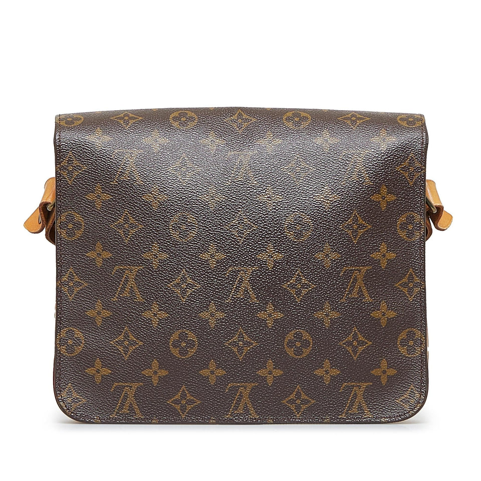 Louis Vuitton Monogram Cartouchiere GM (SHG-LCWNgu)