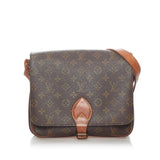 Louis Vuitton Monogram Cartouchiere MM (SHG-31093)