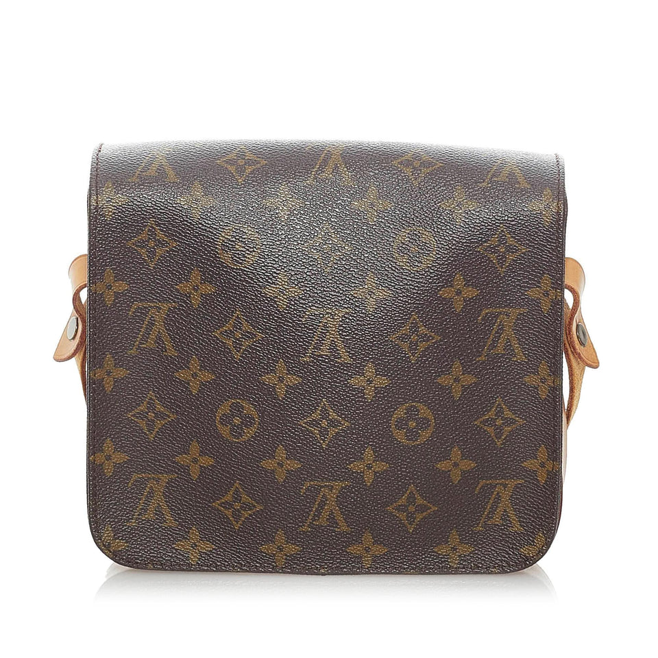 Louis Vuitton Monogram Cartouchiere MM (SHG-32196)