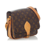 Louis Vuitton Monogram Cartouchiere MM (SHG-32196)