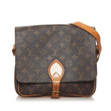 Louis Vuitton Monogram Cartouchiere MM (SHG-33352)