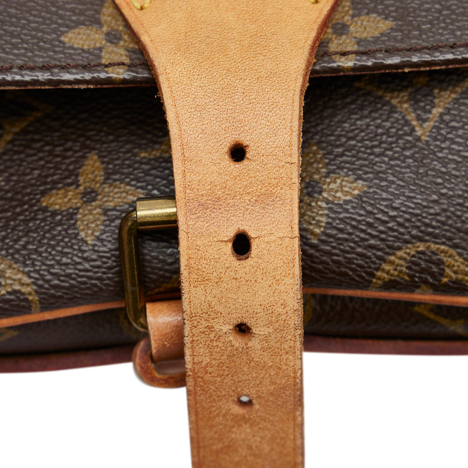 Louis Vuitton Monogram Cartouchiere MM (SHG-FC11Cb)