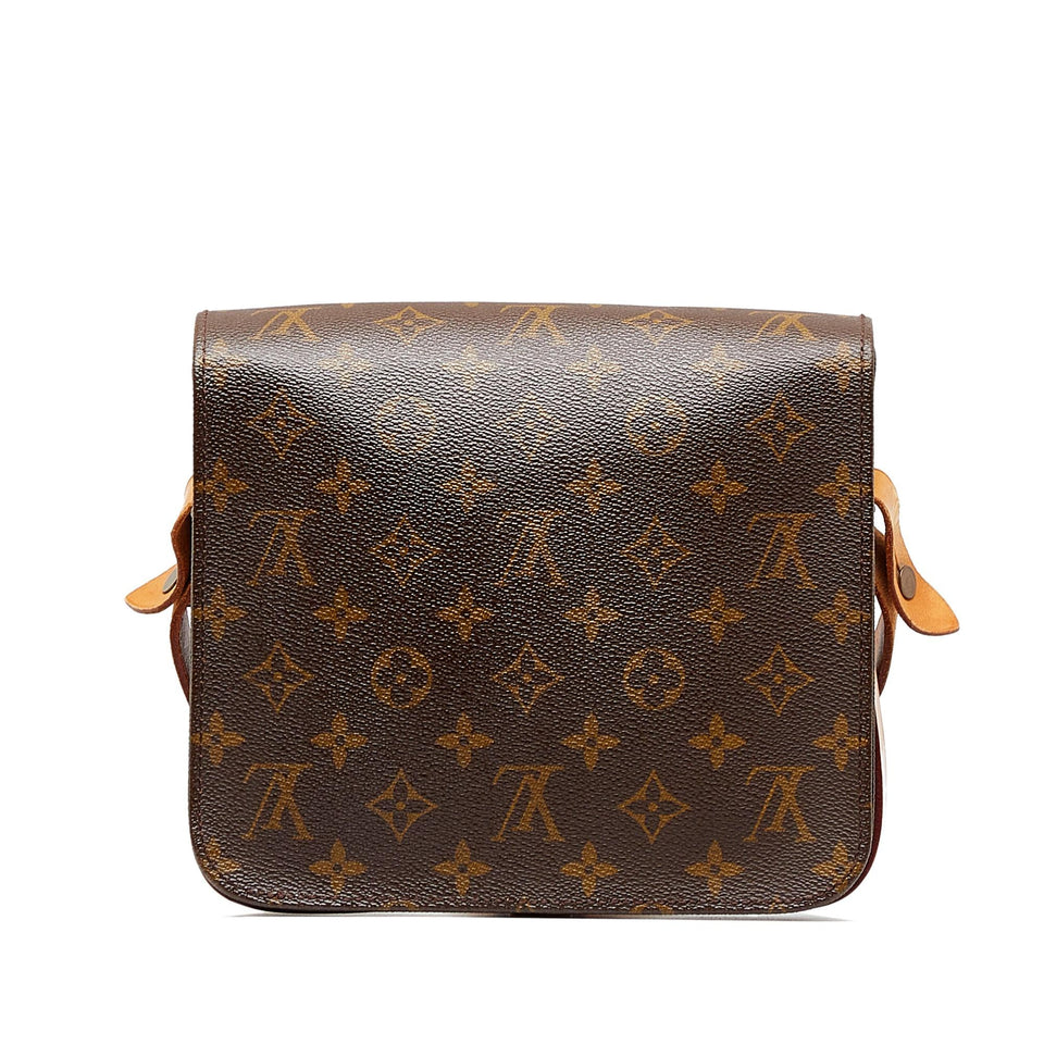 Louis Vuitton Monogram Cartouchiere MM (SHG-4FmNRV)