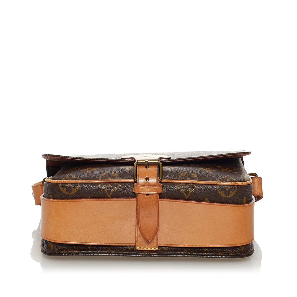 Louis Vuitton Monogram Cartouchiere PM (SHG-32396)