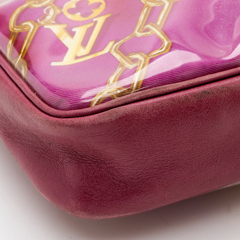 Louis Vuitton Monogram Charms Pochette (SHF-19310)