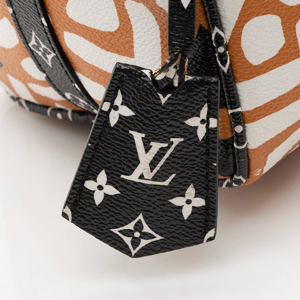 Louis Vuitton Monogram Crafty Speedy Bandouliere 25 Satchel - FINAL SALE (SHF-22627)