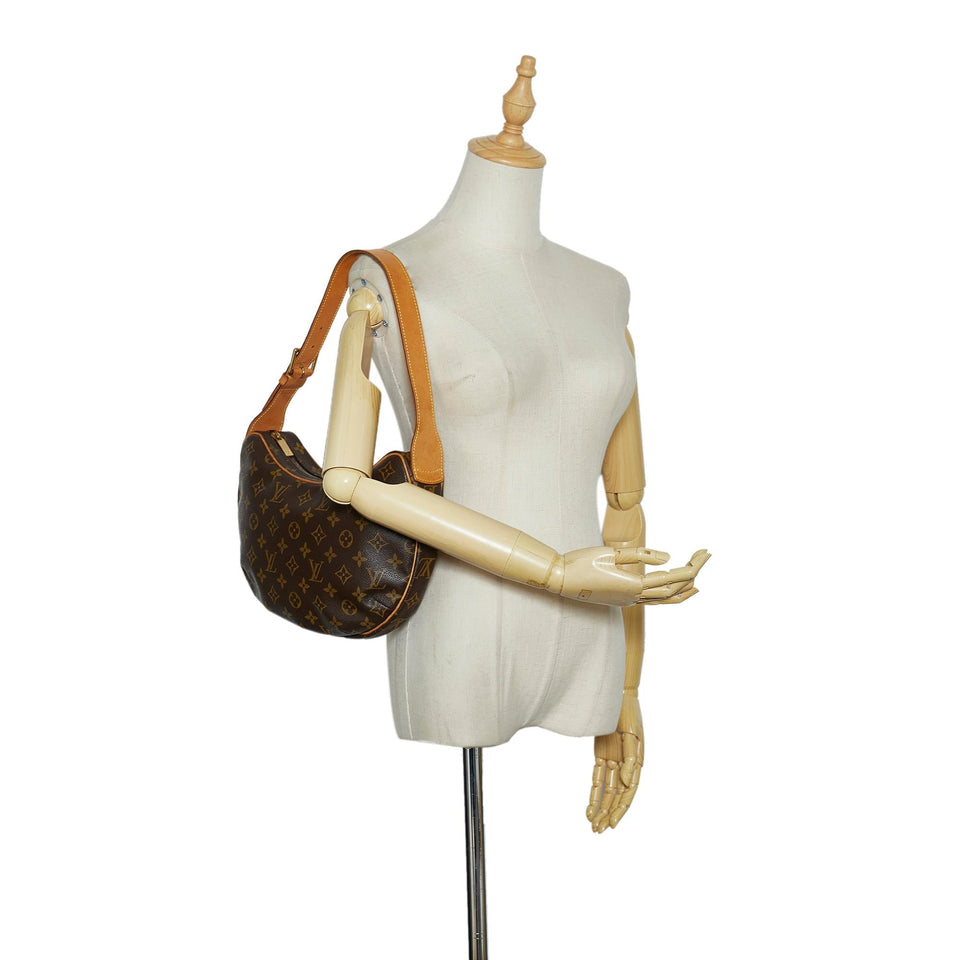 Louis Vuitton Monogram Croissant MM (SHG-aJ05eG)