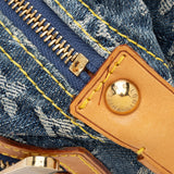 Louis Vuitton Monogram Denim Baggy PM Shoulder Bag (SHF-ryLUhk)