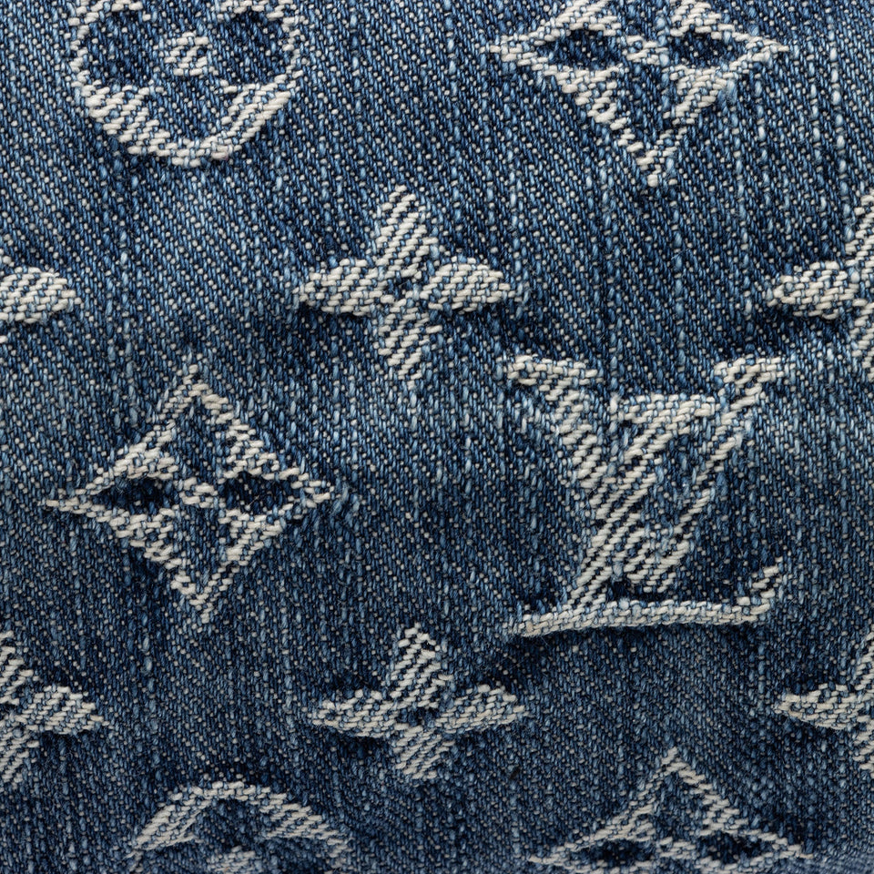 Louis Vuitton Monogram Denim Baggy PM Shoulder Bag (SHF-ryLUhk)