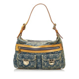 Louis Vuitton Monogram Denim Baggy PM (SHG-35555)