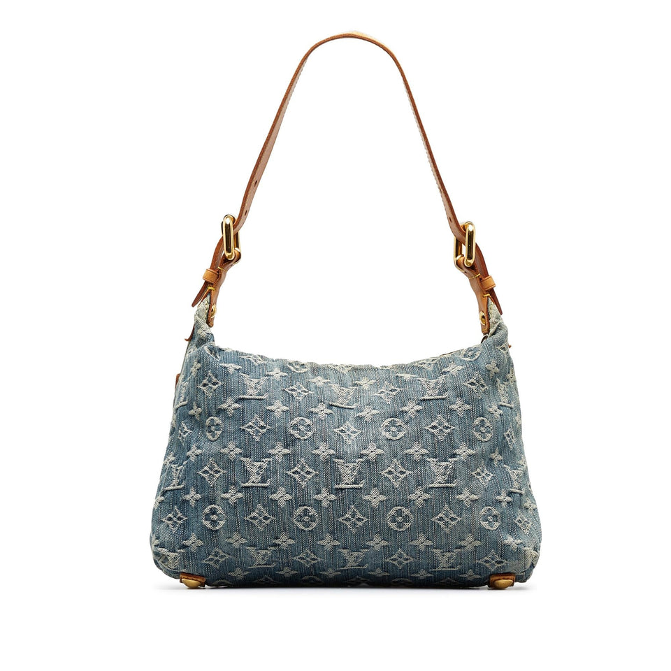 Louis Vuitton Monogram Denim Baggy PM (SHG-nVFqlb)
