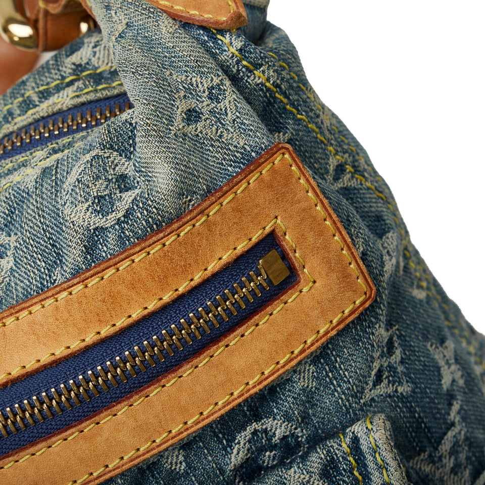 Louis Vuitton Monogram Denim Baggy PM (SHG-nVFqlb)
