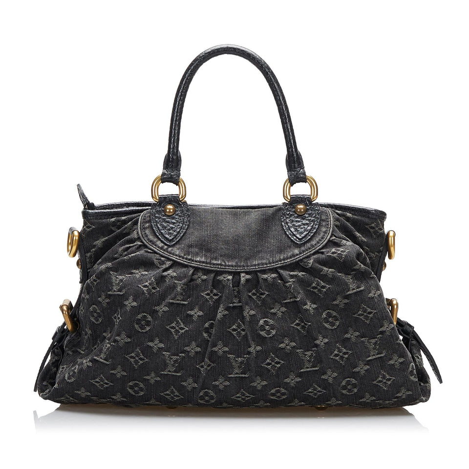 Louis Vuitton Monogram Denim Neo Cabby MM (SHG-jCUw4G)