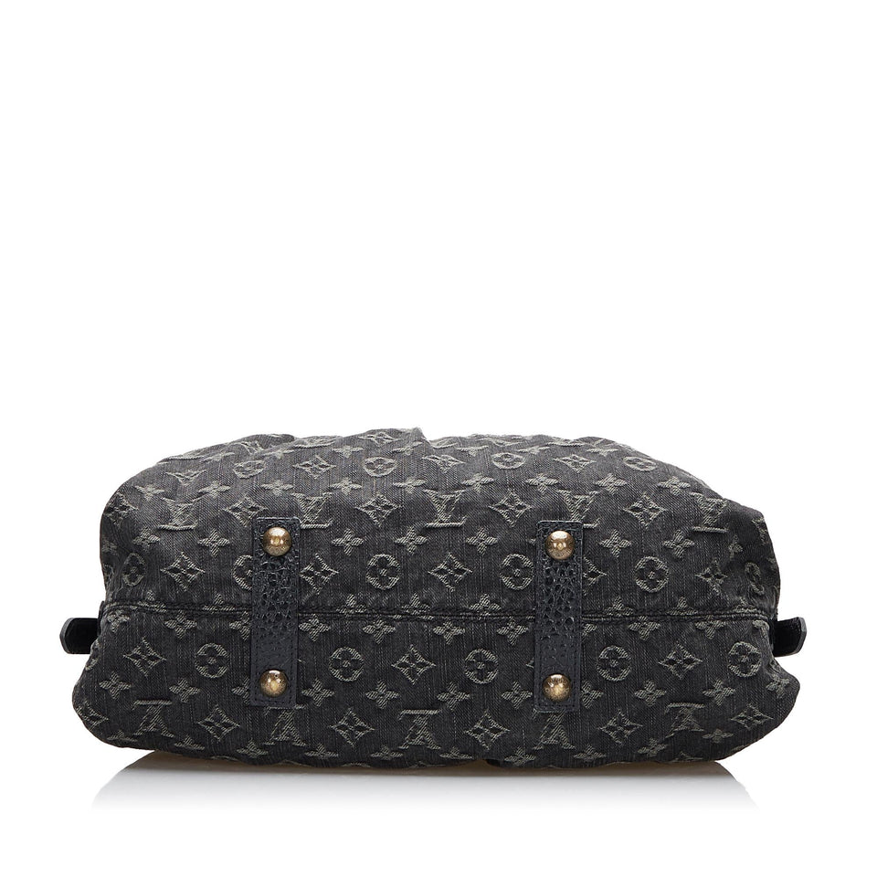 Louis Vuitton Monogram Denim Neo Cabby MM (SHG-jCUw4G)