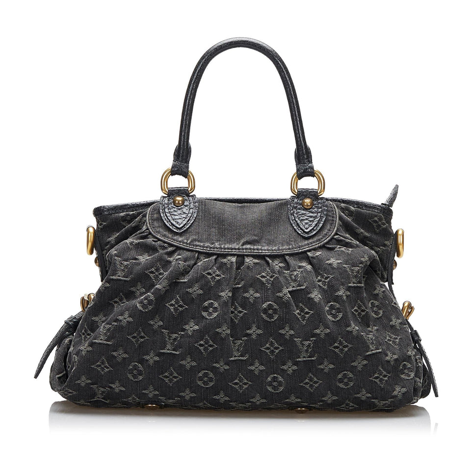 Louis Vuitton Monogram Denim Neo Cabby MM (SHG-jCUw4G)
