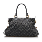 Louis Vuitton Monogram Denim Neo Cabby MM (SHG-jCUw4G)
