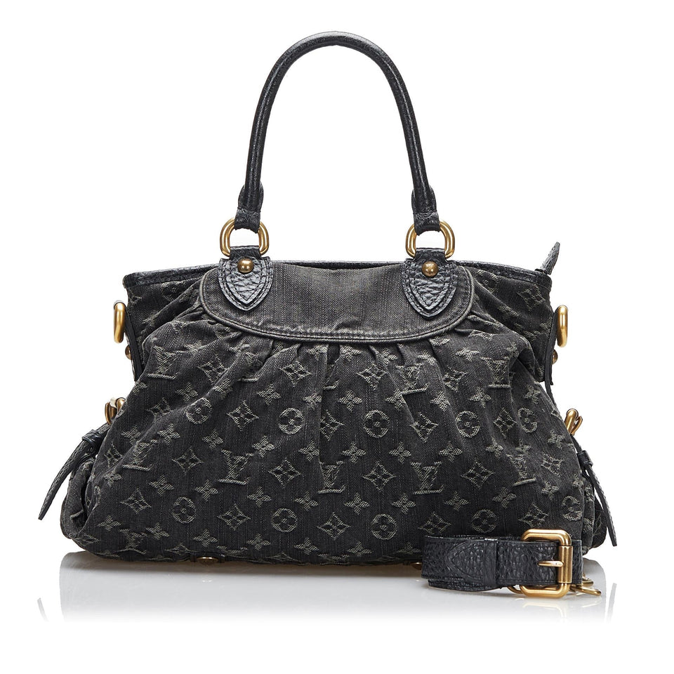 Louis Vuitton Monogram Denim Neo Cabby MM (SHG-jCUw4G)