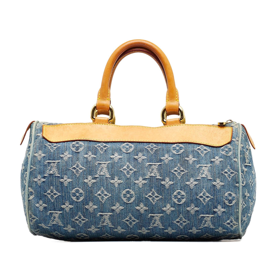 Louis Vuitton Monogram Denim Neo Speedy 30 (SHG-zrHFSO)