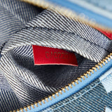 Louis Vuitton Monogram Denim Patchwork  Palm Springs Mini (SHG-EoD27m)
