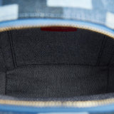 Louis Vuitton Monogram Denim Patchwork  Palm Springs Mini (SHG-EoD27m)