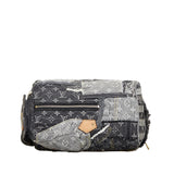 Louis Vuitton Monogram Denim Patchwork Speedy 30 (SHG-HhLIYd)