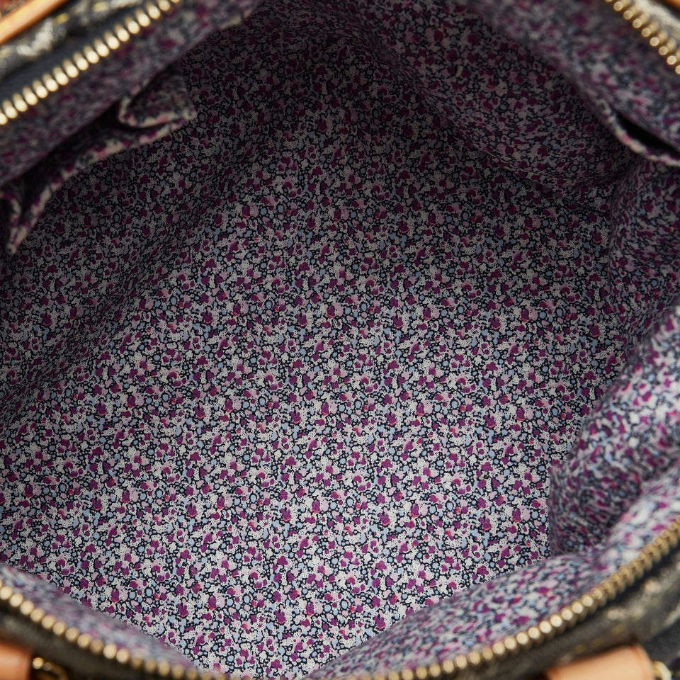 Louis Vuitton Monogram Denim Patchwork Speedy 30 (SHG-HhLIYd)