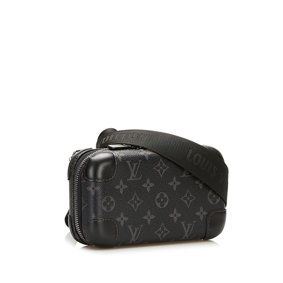 Louis Vuitton Monogram Eclipse Horizon Belt Bag (SHG-37678)