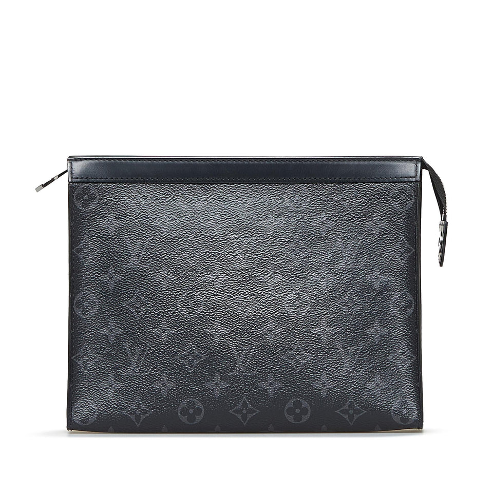 Louis Vuitton Monogram Eclipse Pochette Voyage MM (SHG-s1vW8V)