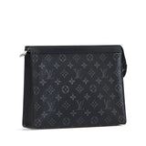 Louis Vuitton Monogram Eclipse Pochette Voyage MM (SHG-s1vW8V)