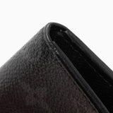 Louis Vuitton Monogram Eclipse Porte Mannaie Jour Zip Coin Purse (SHF-F6Biar)