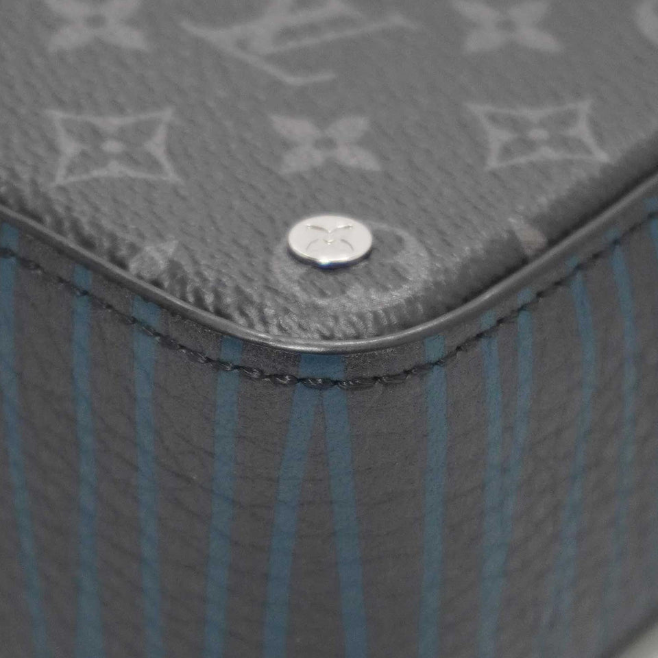 Louis Vuitton Monogram Eclipse Volga on Strap (SHG-nbZGeD)