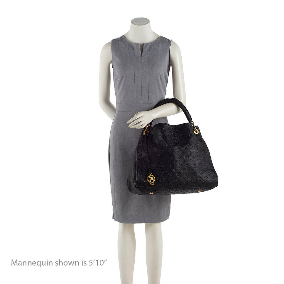Louis Vuitton Monogram Empreinte Artsy MM Shoulder Bag (SHF-18790)