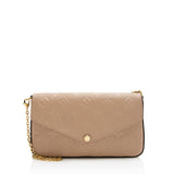 Louis Vuitton Monogram Empreinte Felicie Pochette (SHF-21839)