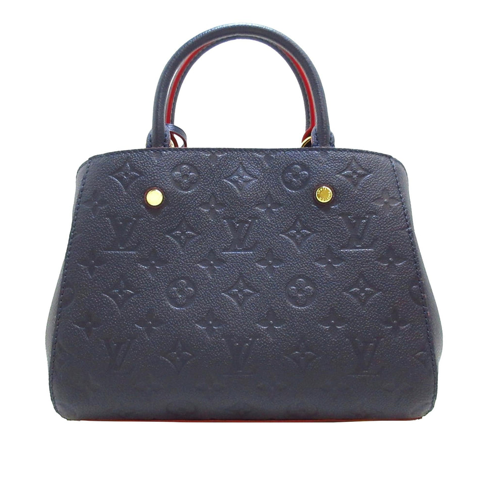 Louis Vuitton Monogram Empreinte Montaigne BB (SHG-botzUF)