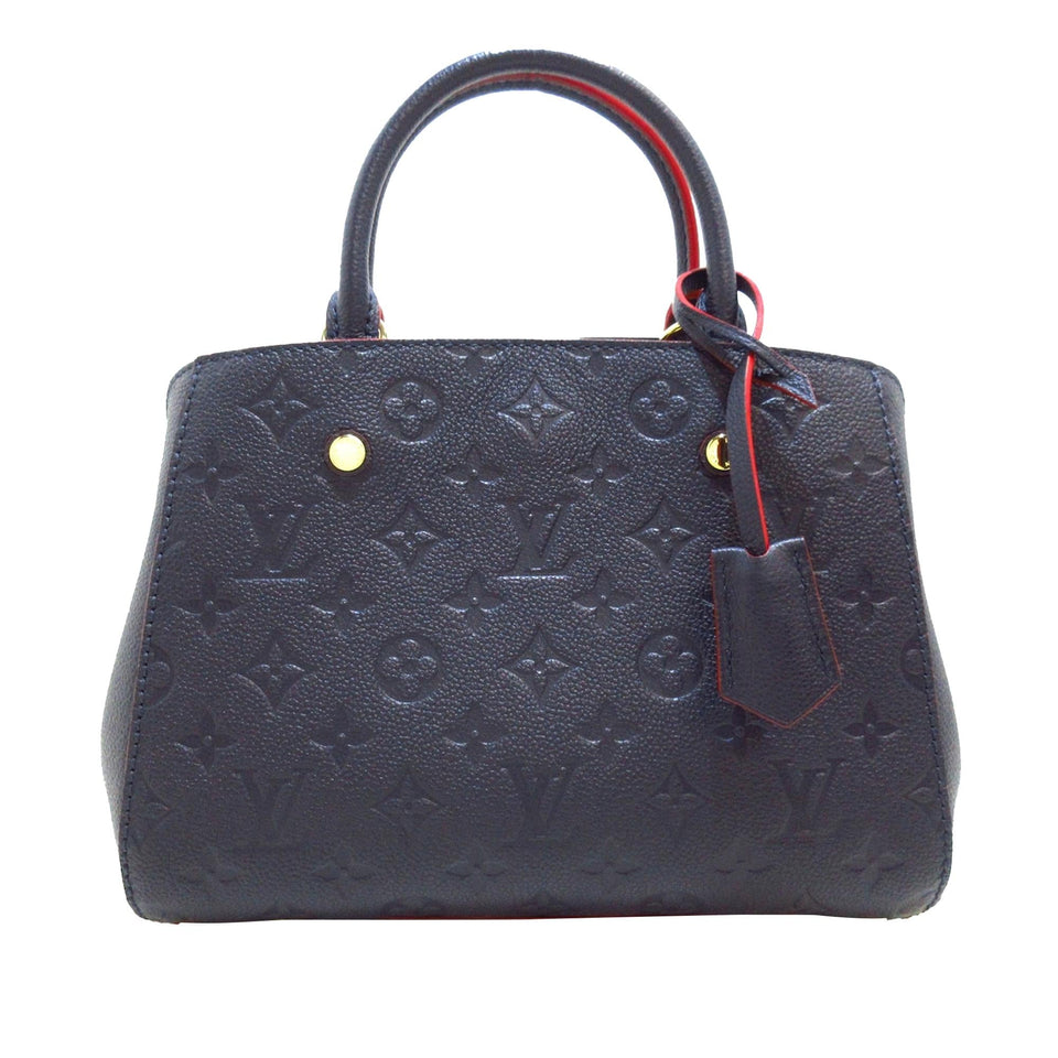 Louis Vuitton Monogram Empreinte Montaigne BB (SHG-botzUF)