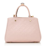 Louis Vuitton Monogram Empreinte Montaigne MM Satchel (SHF-21724)