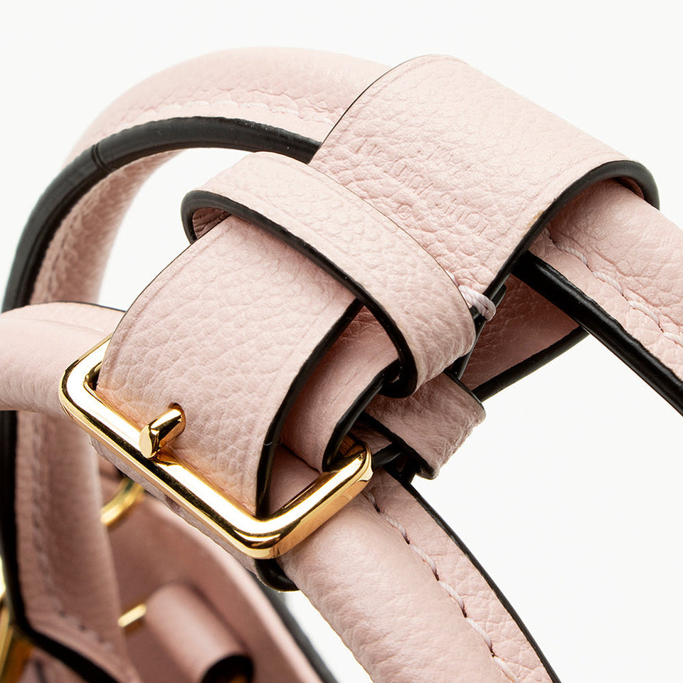 Louis Vuitton Monogram Empreinte Montaigne MM Satchel (SHF-21724)