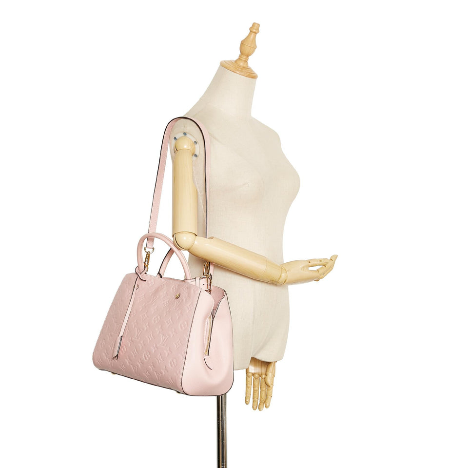 Louis Vuitton Monogram Empreinte Montaigne MM (SHG-sDVwMt)
