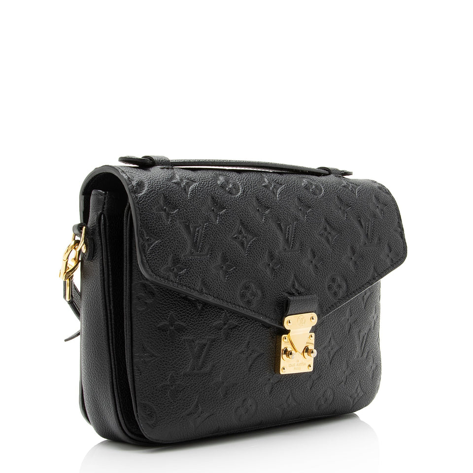 Louis Vuitton Monogram Empreinte Pochette Metis Shoulder Bag (SHF-23156)