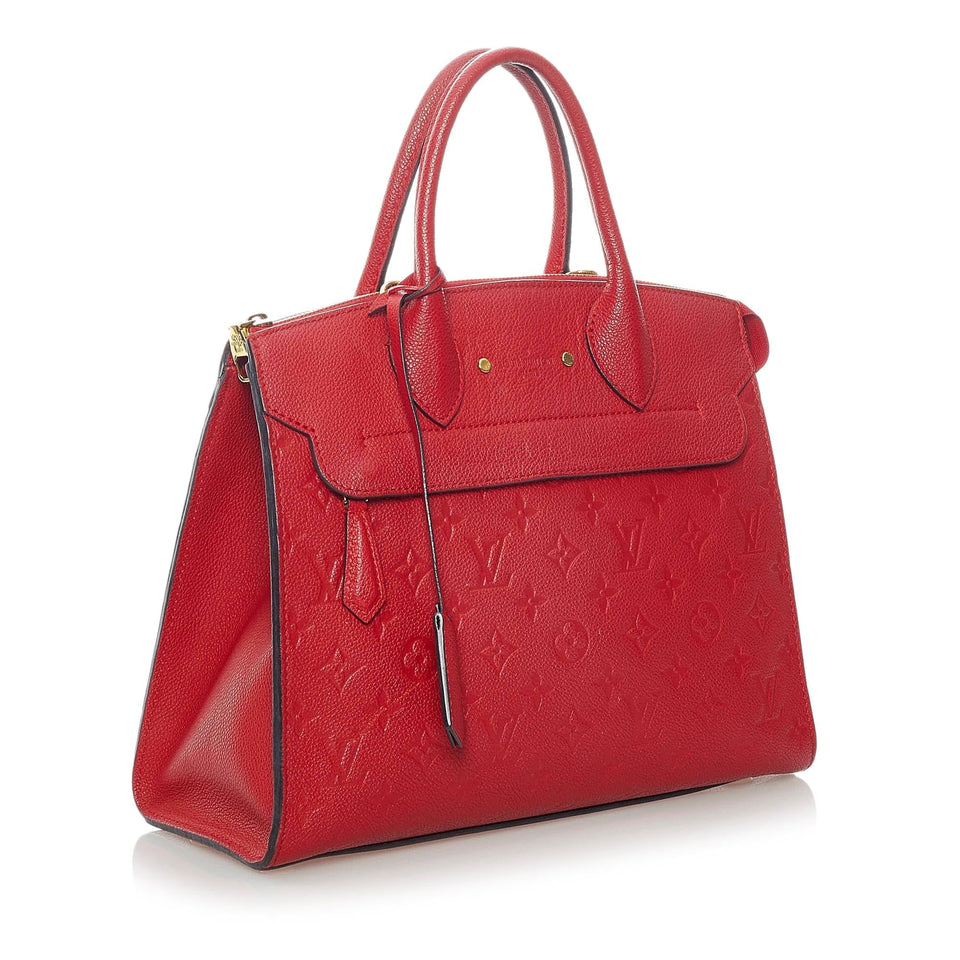 Louis Vuitton Monogram Empreinte Pont Neuf MM (SHG-32312)